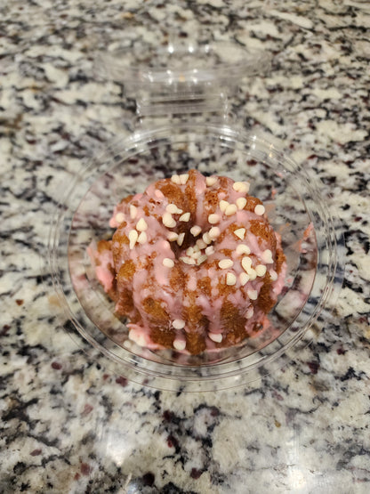 Raspberry White Chocolate Rum Cake