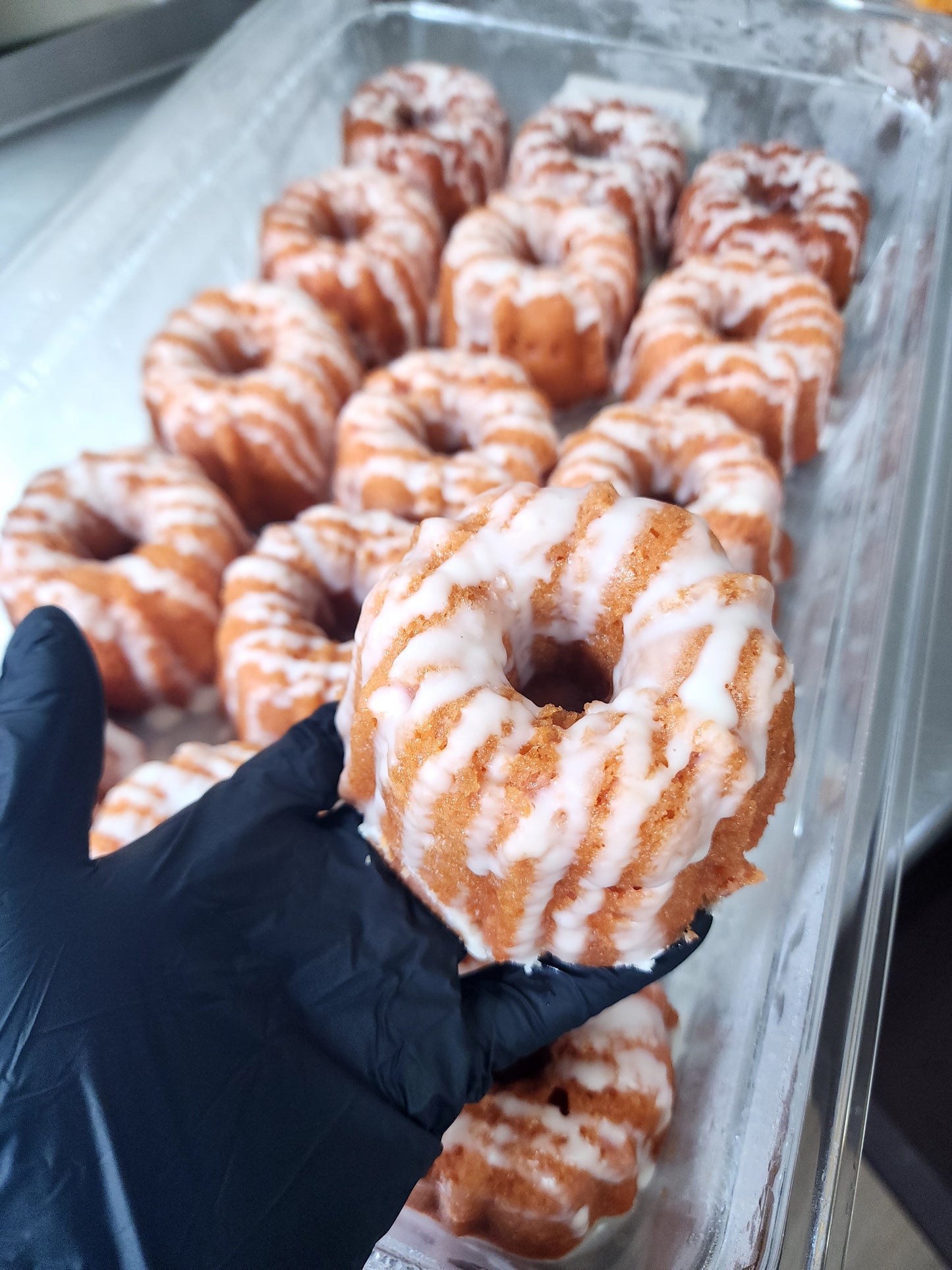 Strawberry Cream Rum Cake